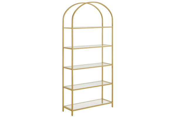 Vasagle 5-Tier Arch Glass Storage Shelf