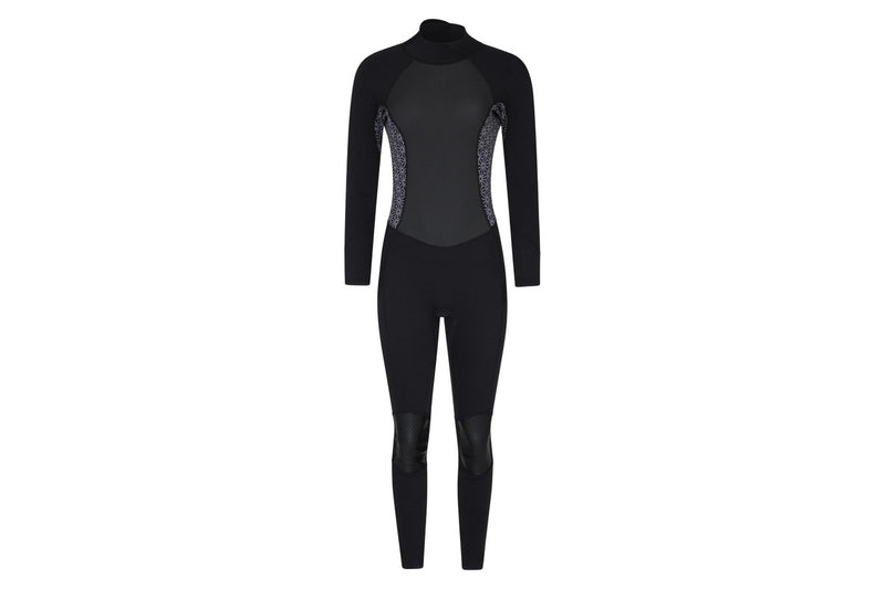 Mountain Warehouse Womens/Ladies Printed Full Wetsuit (Black) (16 UK - 18 UK)