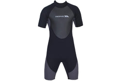 Trespass Scuba Mens Short Wetsuit (Black) (M)