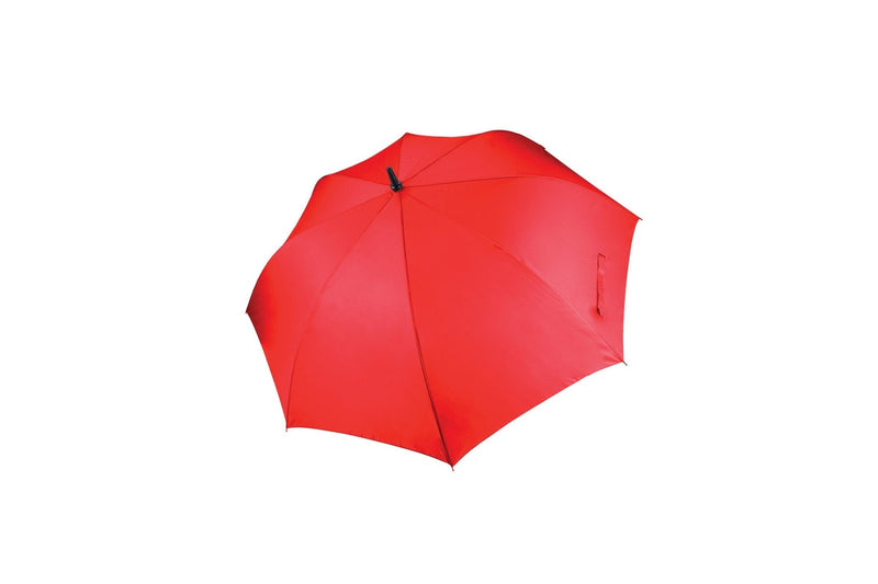 Kimood Unisex Large Plain Golf Umbrella (Red) (One Size)