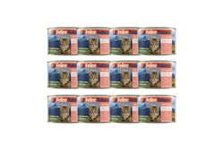 Feline Natural: Canned Cat Food, Lamb & Salmon 170g (12 pack)