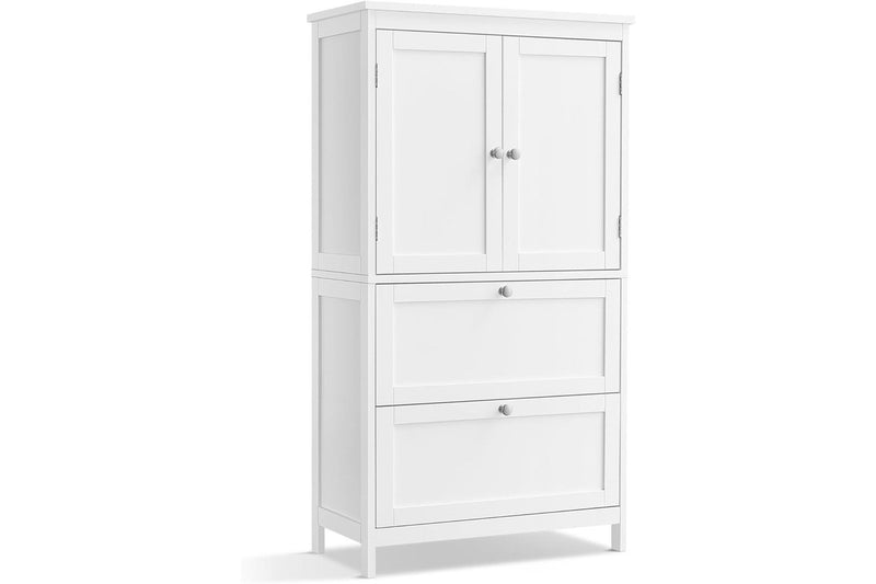 Vasagle Soglio Freestanding Bathroom Cabinet with 2 Drawers and 2 Doors