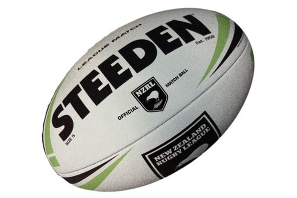 Steeden: New Zealand Rugby League Match Ball - Size 5