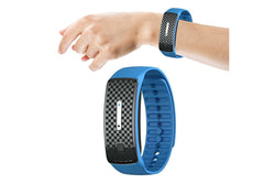 Ultrasonic Anti-Mosquito Repellent Bracelet Rechargeable Electronic Mosquito Wrist Band-Blue