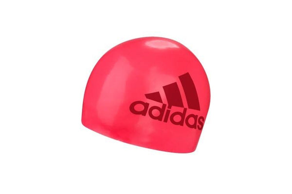 Adidas Swimcap Graphic Logo Coral/Red