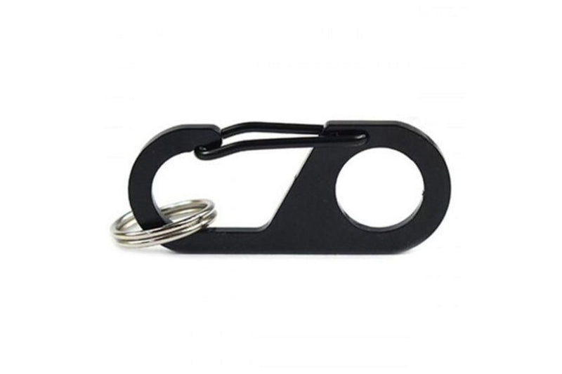 Carabiners Outdoor Stainless Steel Black - Black