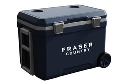 Fraser Country Chilly Bin with Wheels 45L - Dark Blue