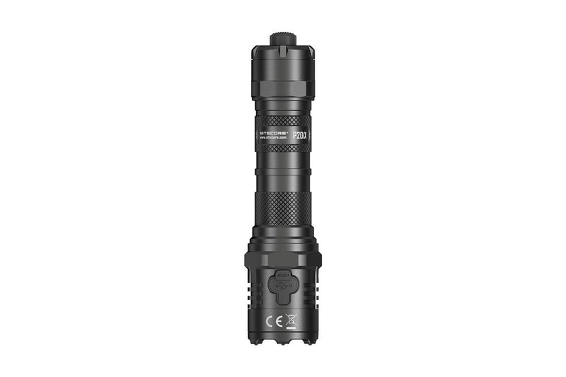 Nitecore Rechargeable Tactical Led Flashlight 4000 Lum With Ceramic-Tipped Strike Bezel