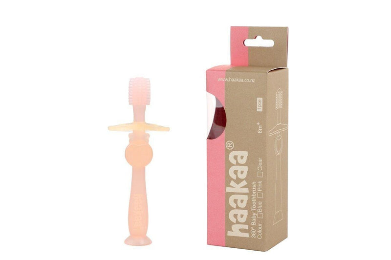 Haakaa: 360 Baby Toothbrush - Pink