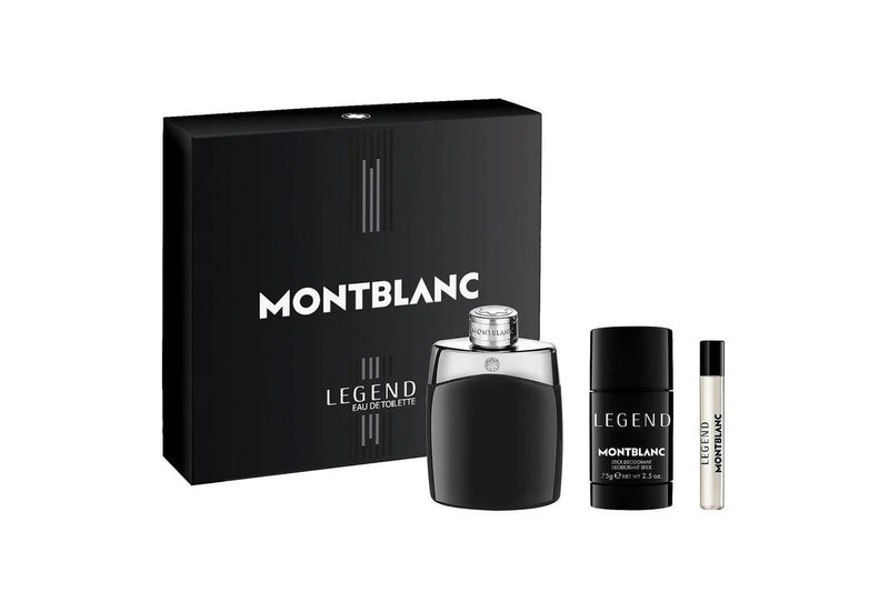 Mont Blanc: Legend 3 Piece Gift Set