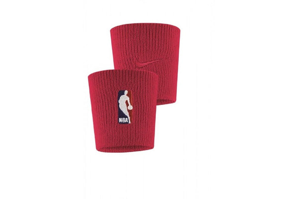 NBA Nike Dri-FIT Wristband (Red/White) (One Size)