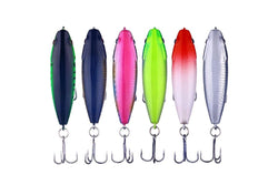 6cm 6.5g Long Distance Floating Lead False Lure 6 Colours