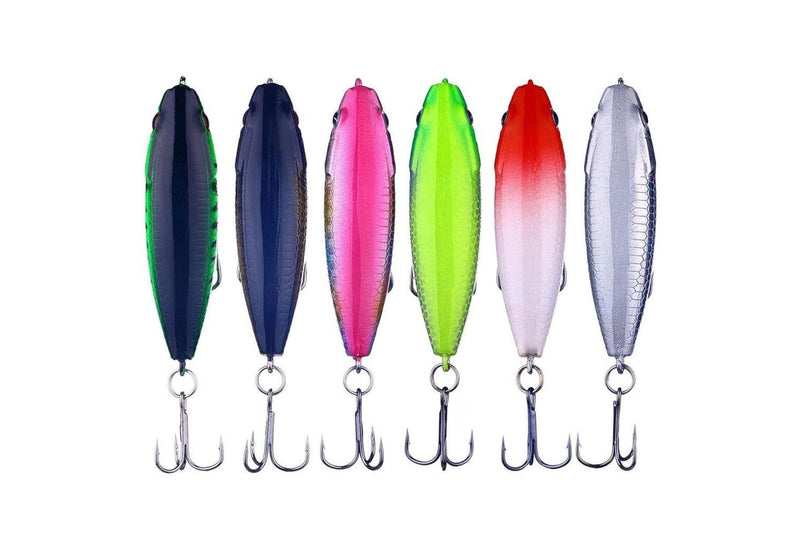 6cm 6.5g Long Distance Floating Lead False Lure 6 Colours