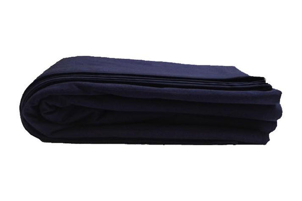 Brolly Sheets: Waterproof Flat Sheet - Navy