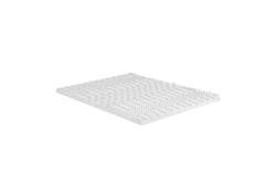 Giselle Bedding Memory Foam Mattress Topper 8cm Single White