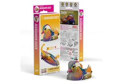 Eugy: Mandarin Duck - 3D Cardboard Model