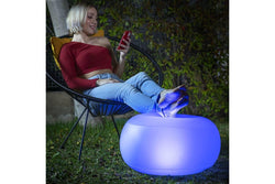 Inflatable Seat With Multicolour Led And Remote Control Pulight Innovagoods