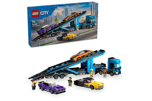 LEGO City: Car Transporter Truck with Sports Cars - (60408)