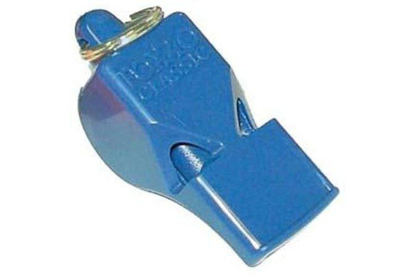 Fox 40 Classic Whistle Outdoor Safety Sports Referee Football Soccer - Blue