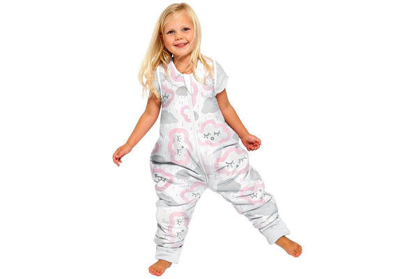 Baby Studio: Winter Warmies No Arms 2.5 Tog - Pink Clouds 12M-24M