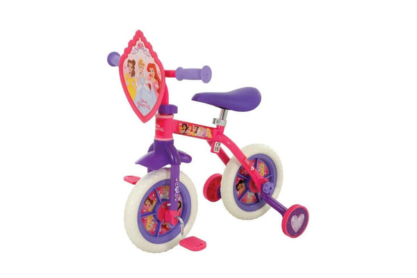 Disney Princess Childrens/Kids 2 in 1 Bike (Pink/Purple) (One Size)