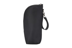 Portable Baby Feeding Milk Bottle Warmer Bag Insulation Thermal Bag Baby Bottle Holder Black