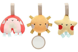 Pearhead: Stroller Toy Set of 3 - Rainbow