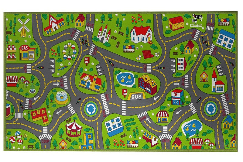 Zoink Children Educational City Playmat Design 1