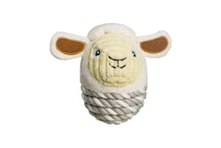 House Of Paws Sheep Rope Dog Toy (White) (One Size)