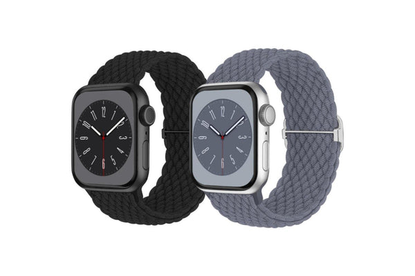 Adjustable Braided Loop Nylon Strap Compatible with Apple Watch Style 5