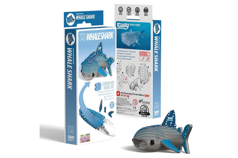 Eugy: Whale Shark - 3D Cardboard Model