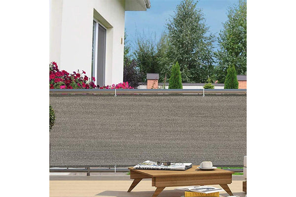 5M Balcony Privacy Screen Cover -Grey