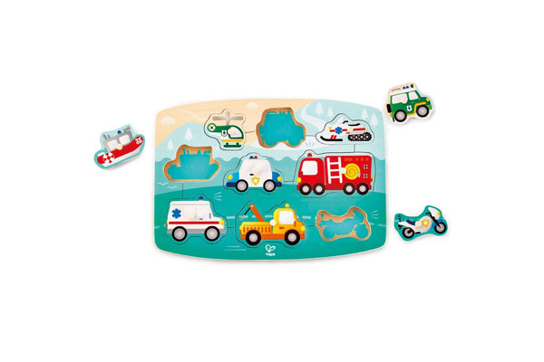 Hape: Emergency Peg Puzzle