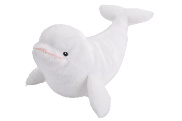 Wild Republic: Mini Whale Beluga - 8" Ecokins Plush