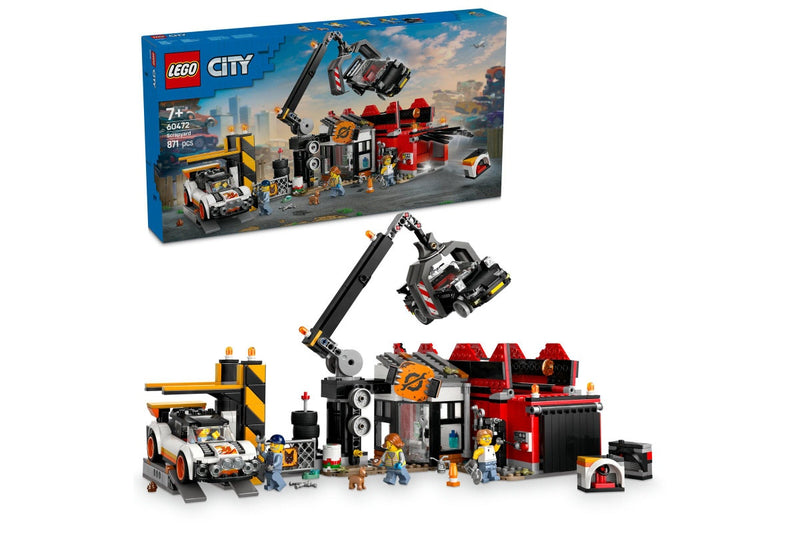 LEGO City: Scrapyard with Cars - (60472)