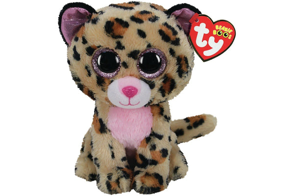 Ty Beanie Boos: Livvie the Leopard - 6" Plush