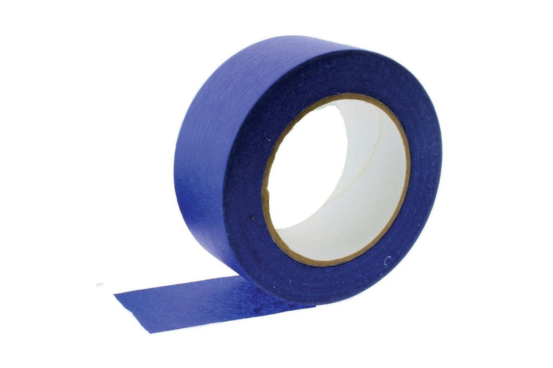 1x Blue Masking Tape 48mmx50m UV Resistant Painters Painting Outdoor Adhesive