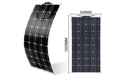 Solar Panel Flexible 100W Monocrystalline Flexible