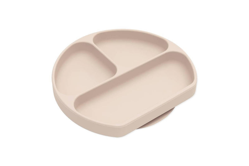 Bumkins: Silicone Grip Dish - Sand