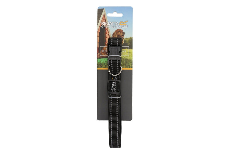 Regatta Premium Dog Collar (Black) (L-XL)