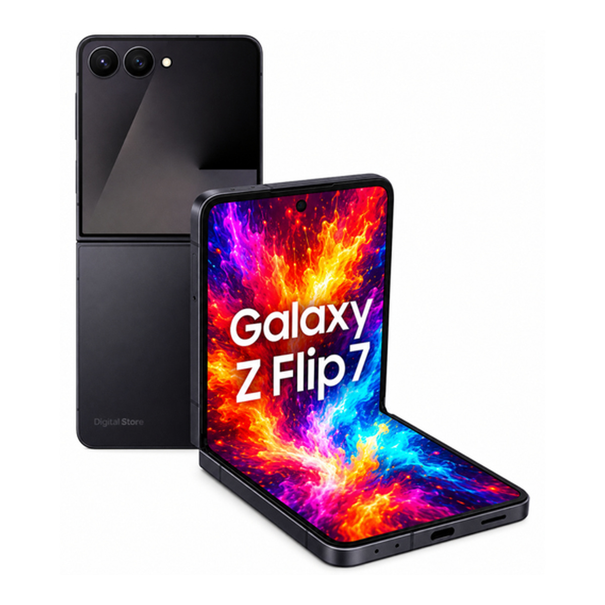 Samsung Galaxy Z Flip7 256GB 5G Black - Excellent Refurbished