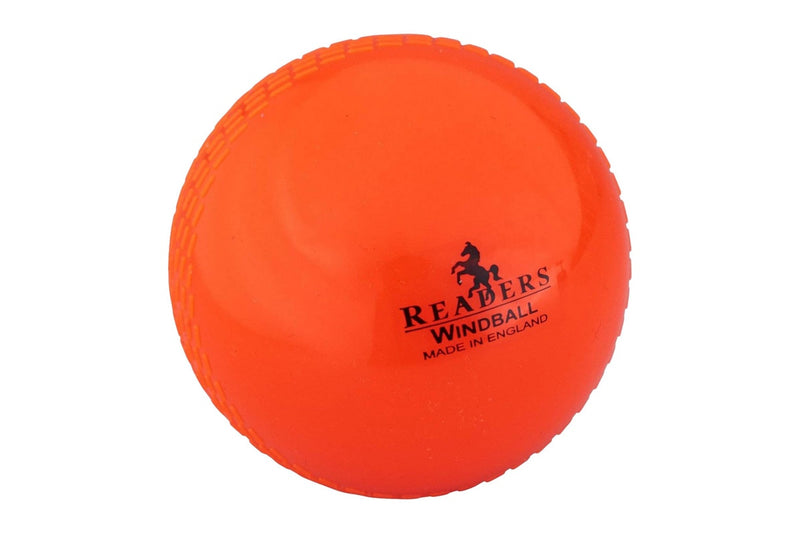 Readers Childrens/Kids Windball Cricket Ball (Orange) (One Size)