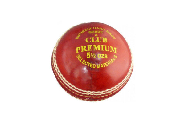 Carta Sport Grade A Cricket Ball (Red/White) (One Size)