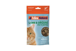 Feline Natural: Freeze-Dried Cat Treats, Lamb 50g