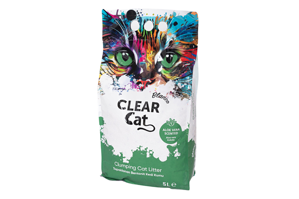 Clearcat Blanco Cat Litter Aloevera 5L