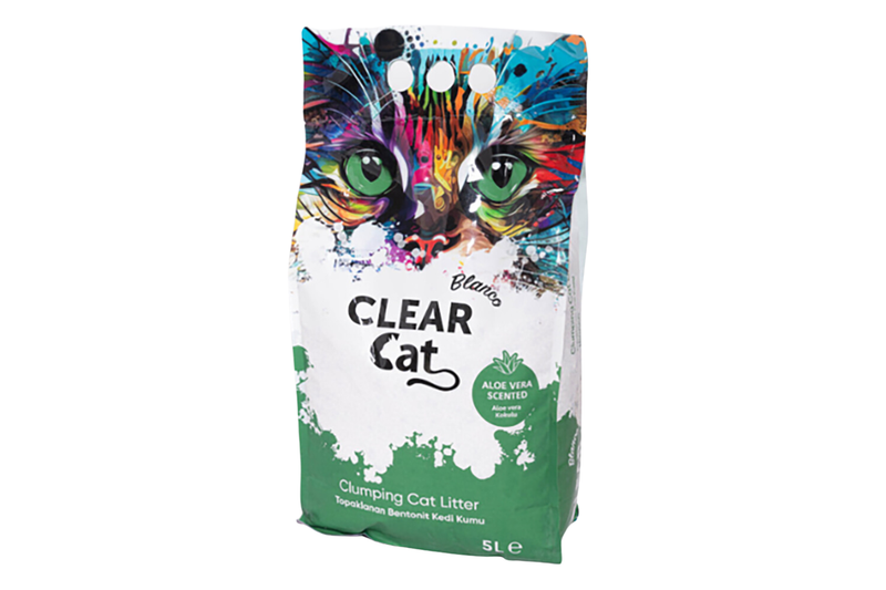 Clearcat Blanco Cat Litter Aloevera 10L