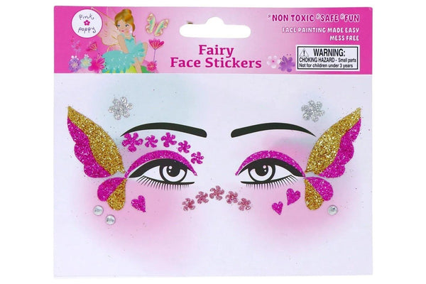 Pink Poppy: Dreamy Unicorn Sparkling Face Stickers