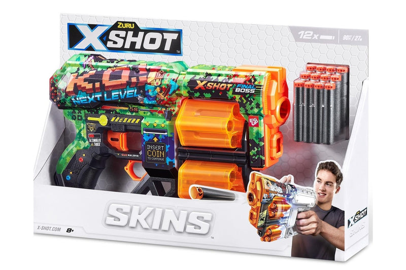 Zuru: X-Shot Skins Dread Blaster - K.O.