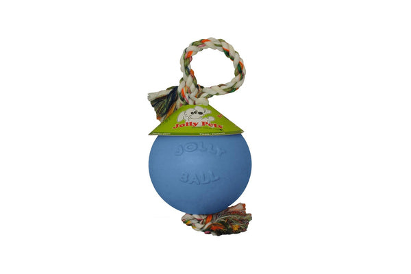 Jolly Pets Romp-N-Roll Dog Ball (Blueberry) (4.5in)