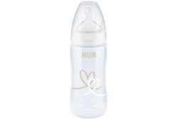 NUK: First Choice+ Baby Bottle with Temperature Control - White (300ml)